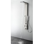 Fresca Verona Stainless Steel (Brushed Silver) Thermostatic Shower Massage Panel