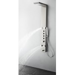 Fresca Verona Stainless Steel (Brushed Silver) Thermostatic Shower Massage Panel