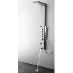 Fresca Verona Stainless Steel (Brushed Silver) Thermostatic Shower Massage Panel