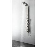 Fresca Geona Stainless Steel (Brushed Silver) Thermostatic Shower Massage Panel