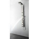 Fresca Geona Stainless Steel (Brushed Silver) Thermostatic Shower Massage Panel