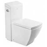 Fresca Apus One-Piece Square Toilet w/ Soft Close Seat