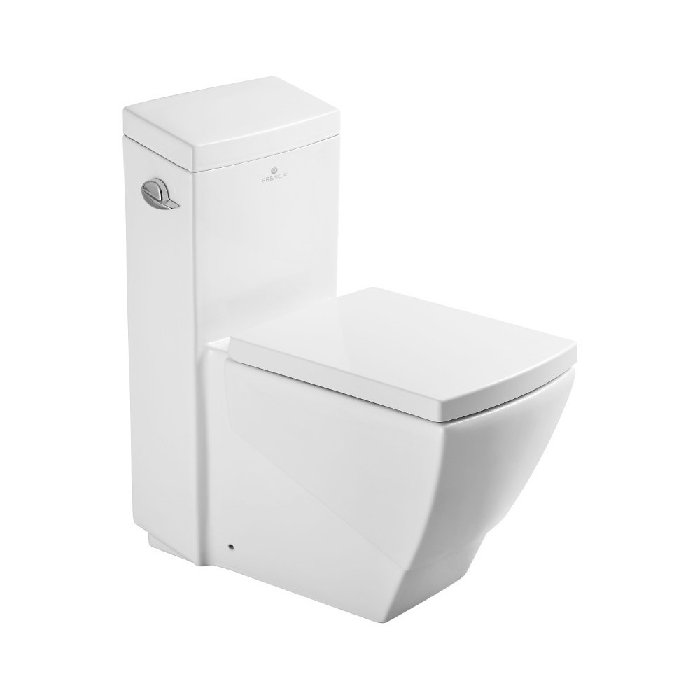 Fresca Apus One-Piece Square Toilet w/ Soft Close Seat