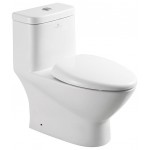 Fresca Serena One-Piece Dual Flush Toilet w/ Soft Close Seat