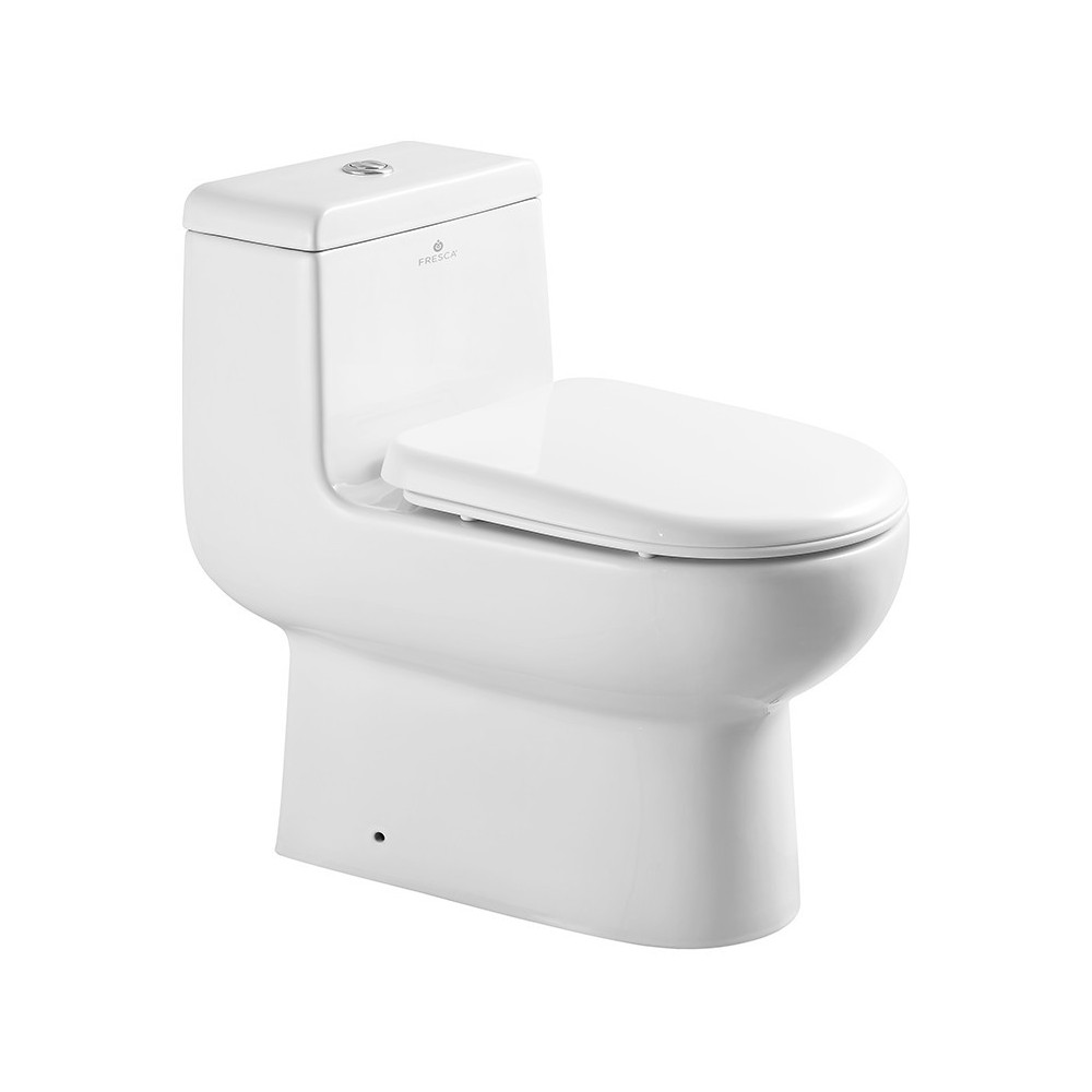 Fresca Antila One-Piece Dual Flush Toilet w/ Soft Close Seat