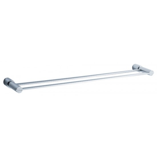 Fresca Magnifico 25" Double Towel Bar - Chrome