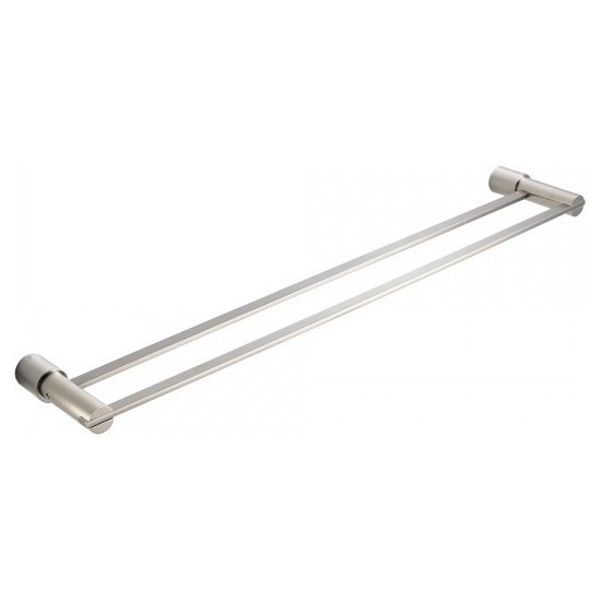 Fresca Magnifico 25" Double Towel Bar - Brushed Nickel