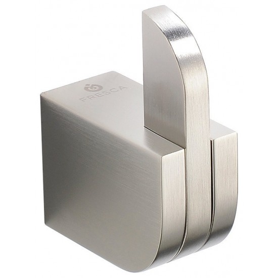 Fresca Solido Robe Hook - Brushed Nickel