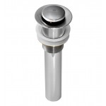 Fresca Pop-Up Drain Assembly Without Overflow - Brushed Nickel