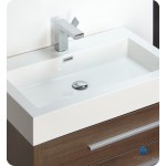 Fresca Livello 30" Gray Oak Modern Bathroom Vanity w/ Medicine Cabinet