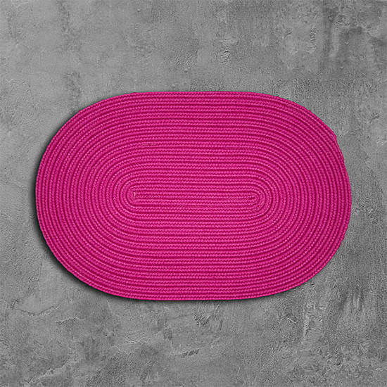 Colonial Mills Rug Boca Raton Magenta Runner (Oval)