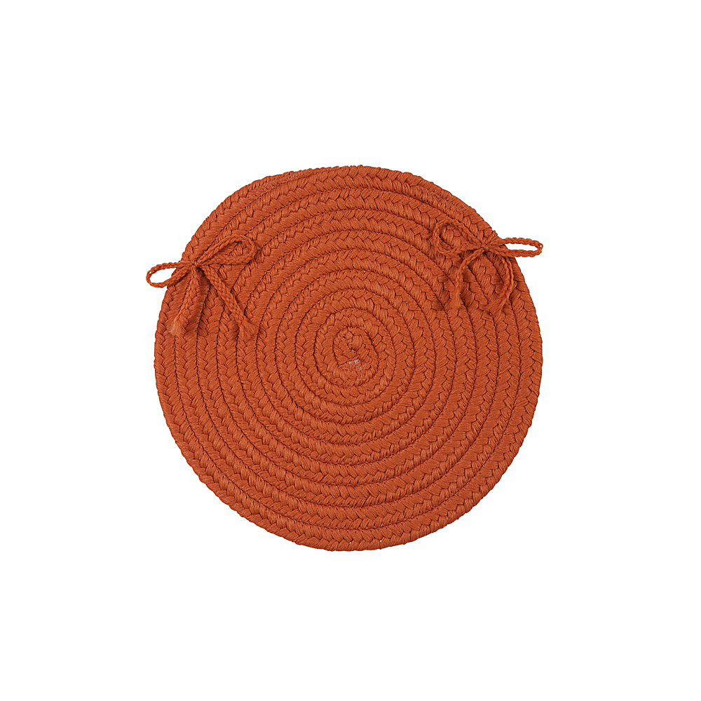Colonial Mills Chair Pad Boca Raton Rust Chair Pad Colonial Mills Chair Pad Boca Raton Rust Chair Pad