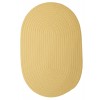 Colonial Mills Rug Boca Raton Pale Banana Oval