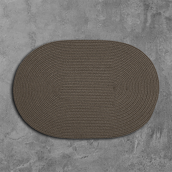 Colonial Mills Rug Boca Raton Gray Oval