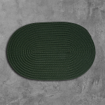 Colonial Mills Rug Boca Raton Dark Green Oval