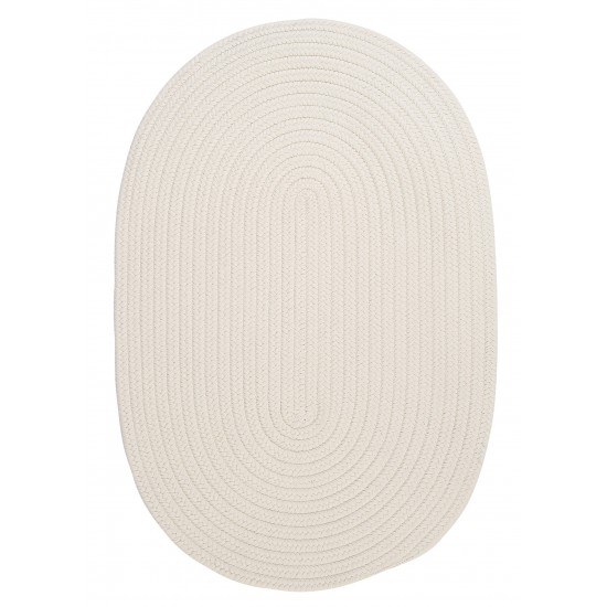 Colonial Mills Rug Boca Raton White Round