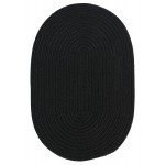 Colonial Mills Rug Boca Raton Black Oval