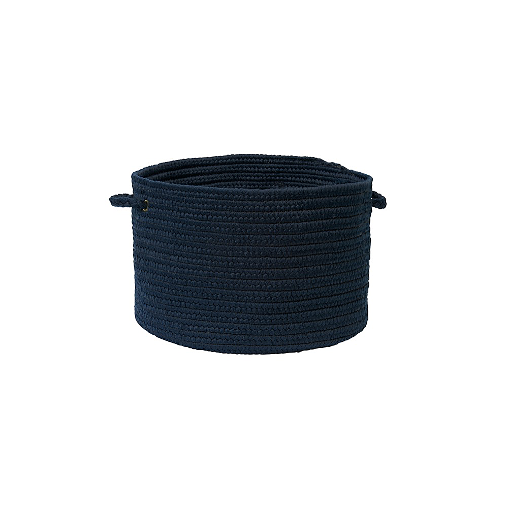 Colonial Mills Basket Boca Raton Navy Round Colonial Mills Basket Boca Raton Navy Round