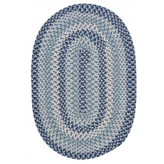 Colonial Mills Rug Boston Common Capeside Blue Runner (Oval)