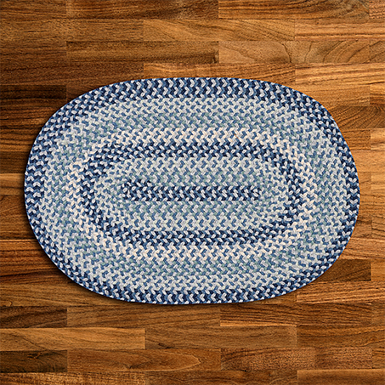 Colonial Mills Rug Boston Common Capeside Blue Round