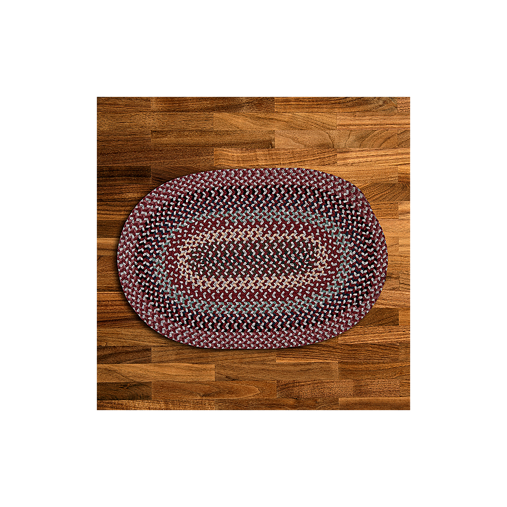 Colonial Mills Rug Boston Common Brick Marketplace Oval