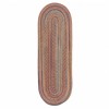 Colonial Mills Rug Braided Wool Runner Multi Runner (Oval)