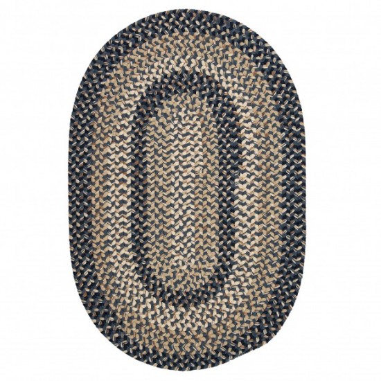 Colonial Mills Rug Braxton Navy Runner (Oval)