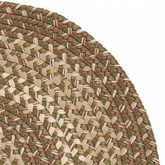 Colonial Mills Rug Braxton Green Round