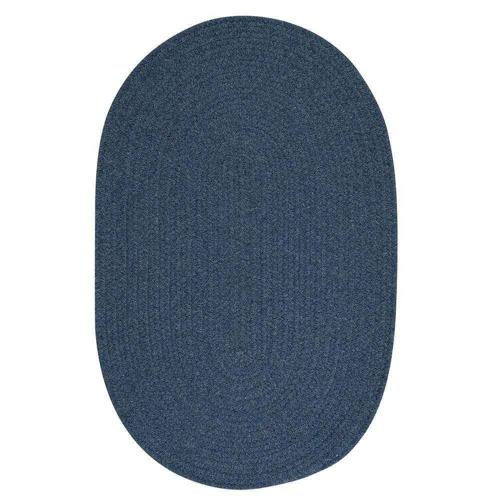 Colonial Mills Rug Bristol Federal Blue Round