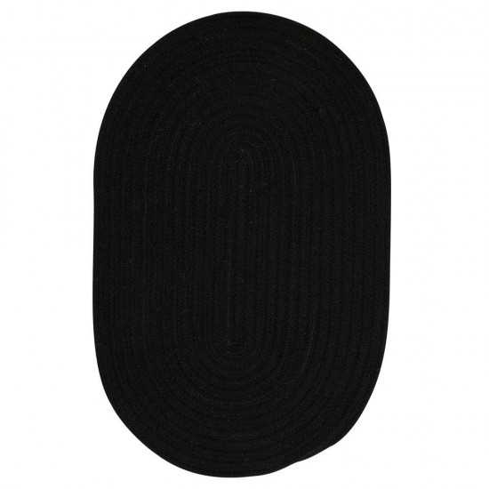 Colonial Mills Rug Bristol Black Runner (Oval)