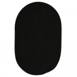 Colonial Mills Rug Bristol Black Runner (Oval)