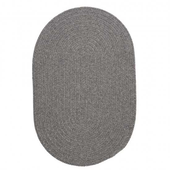 Colonial Mills Rug Bristol Gray Oval