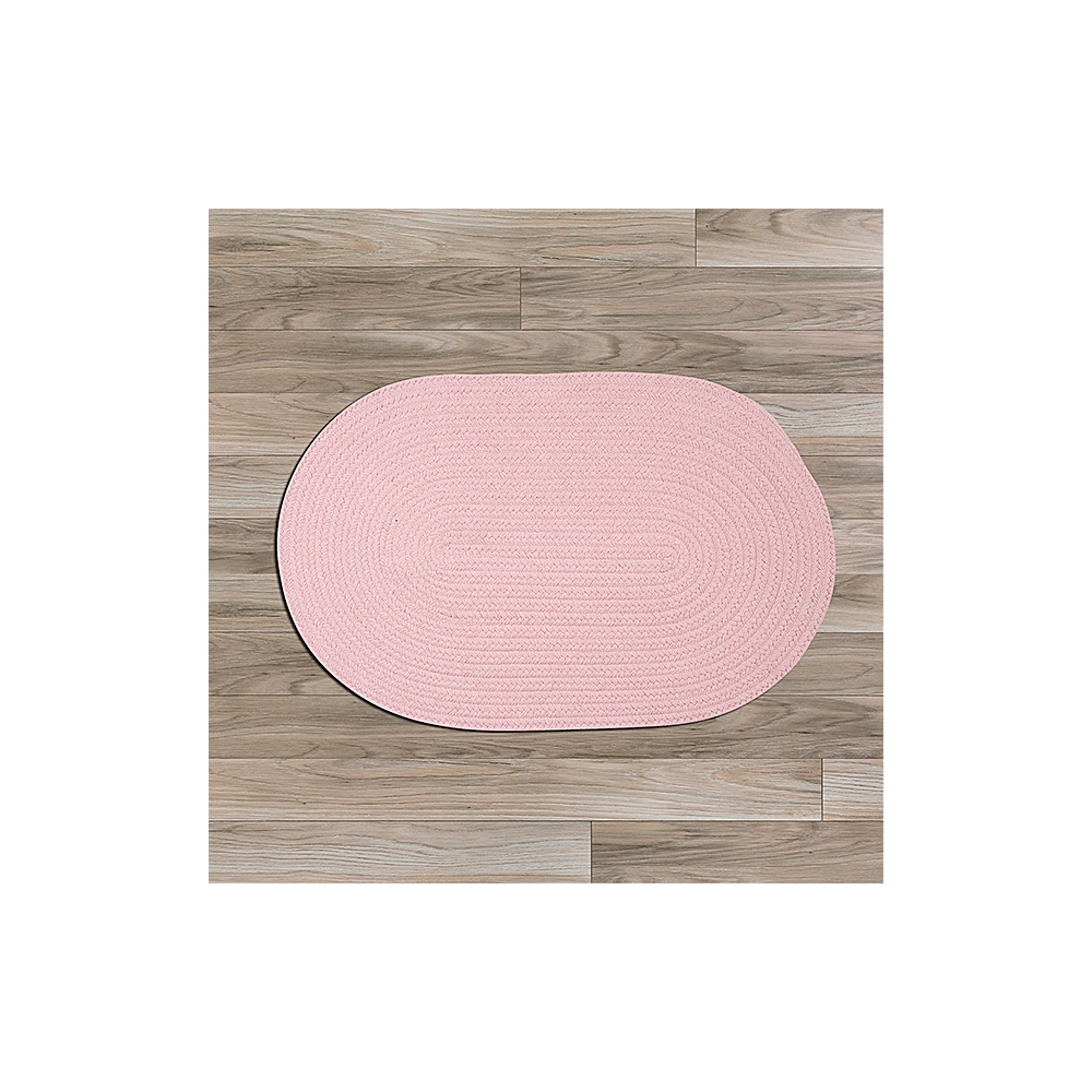 Colonial Mills Rug Bristol Blush Pink Oval