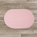 Colonial Mills Rug Bristol Blush Pink Runner (Oval)