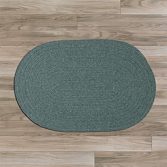 Colonial Mills Rug Bristol Teal Runner (Oval)