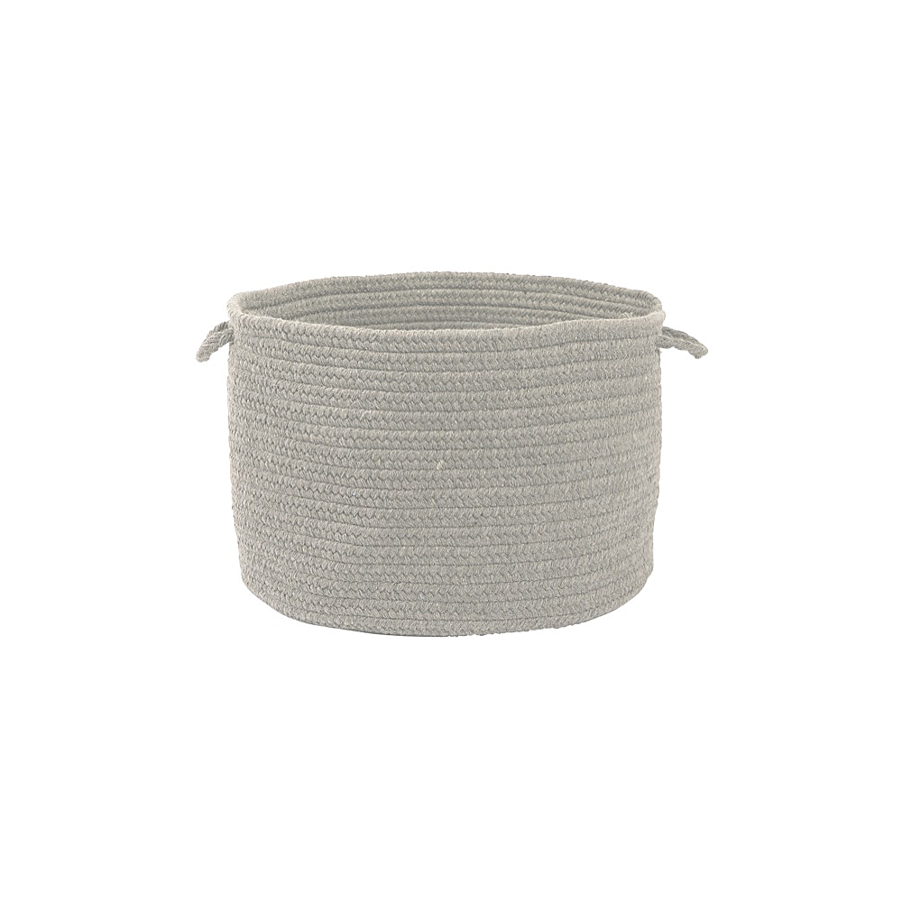 Colonial Mills Basket Bristol Gray Round Colonial Mills Basket Bristol Gray Round