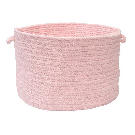 Colonial Mills Basket Bristol Blush Pink Round