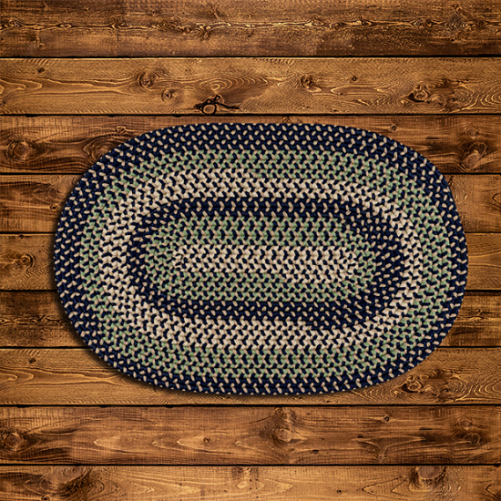 Colonial Mills Rug Brook Farm Bluestone Runner (Oval)