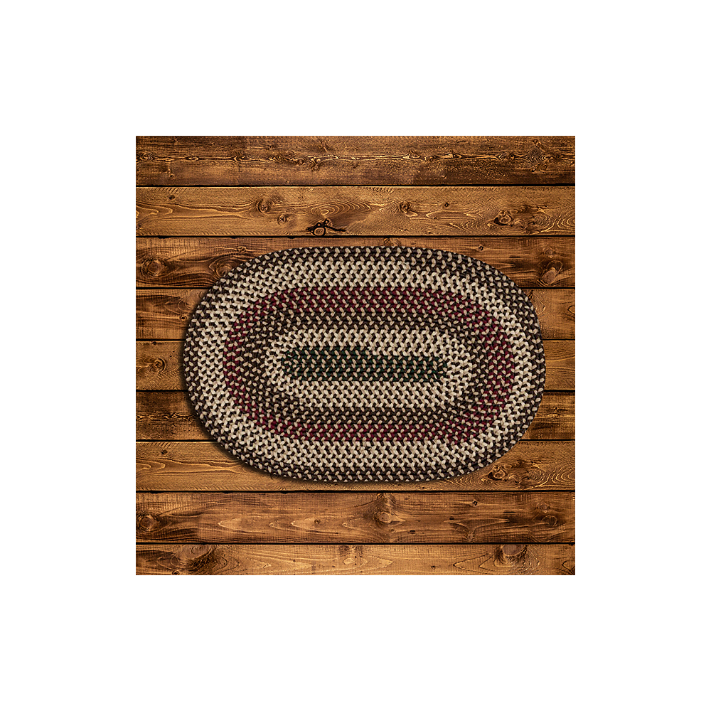 Colonial Mills Rug Brook Farm Natural Earth Runner (Oval)