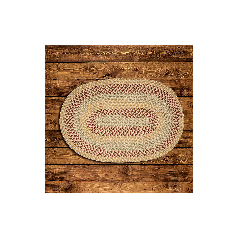 Colonial Mills Rug Brook Farm Tea Stained Oval