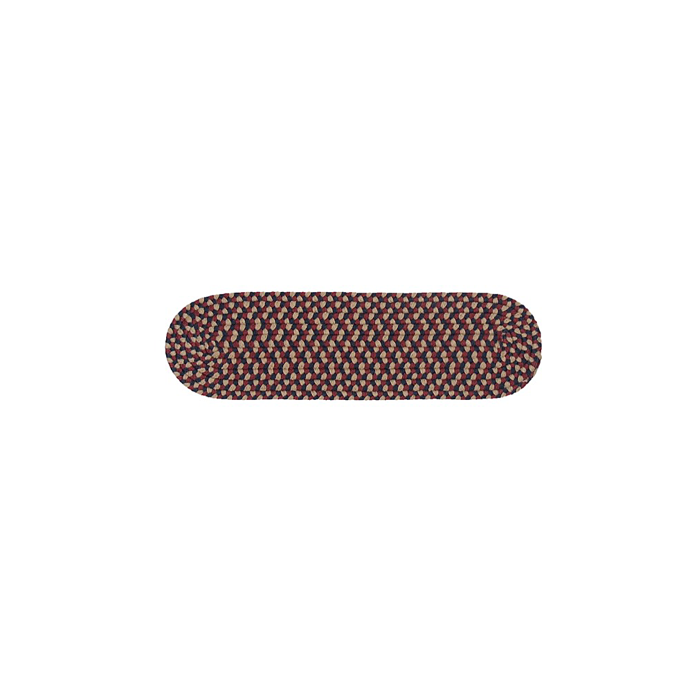 Colonial Mills Stair Tread Brook Farm Burgundy Stair Tread Colonial Mills Stair Tread Brook Farm Burgundy Stair Tread