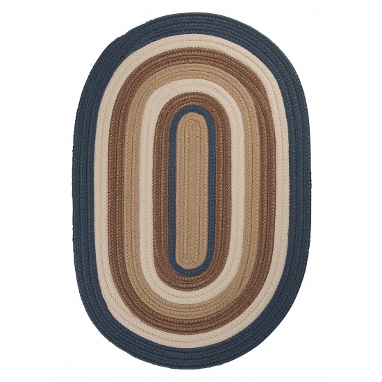 Colonial Mills Rug Brooklyn Blue Haze Runner (Oval)