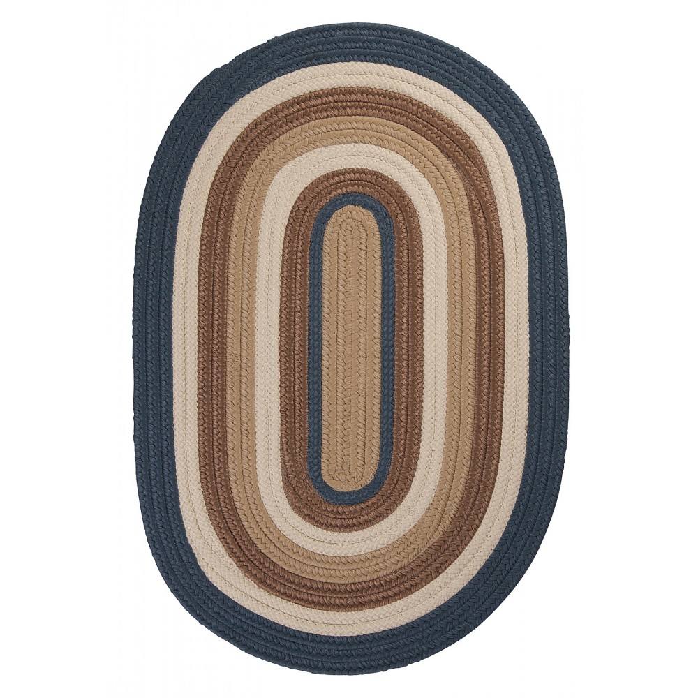 Colonial Mills Rug Brooklyn Blue Haze Runner (Oval)