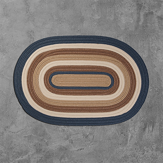 Colonial Mills Rug Brooklyn Blue Haze Runner (Oval)