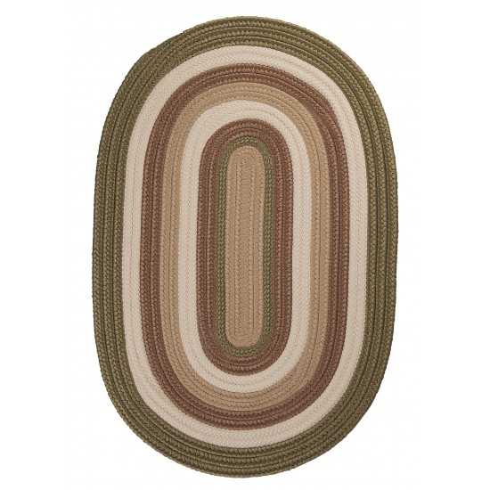 Colonial Mills Rug Brooklyn Moss Runner (Oval)