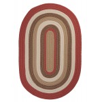 Colonial Mills Rug Brooklyn Terracotta Runner (Oval)