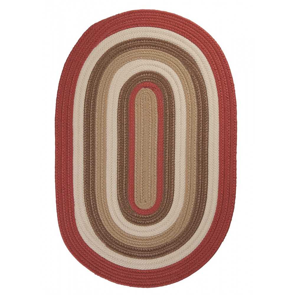 Colonial Mills Rug Brooklyn Terracotta Runner (Oval)