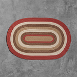 Colonial Mills Rug Brooklyn Terracotta Oval