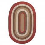 Colonial Mills Rug Brooklyn Terracotta Oval