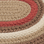 Colonial Mills Rug Brooklyn Terracotta Round